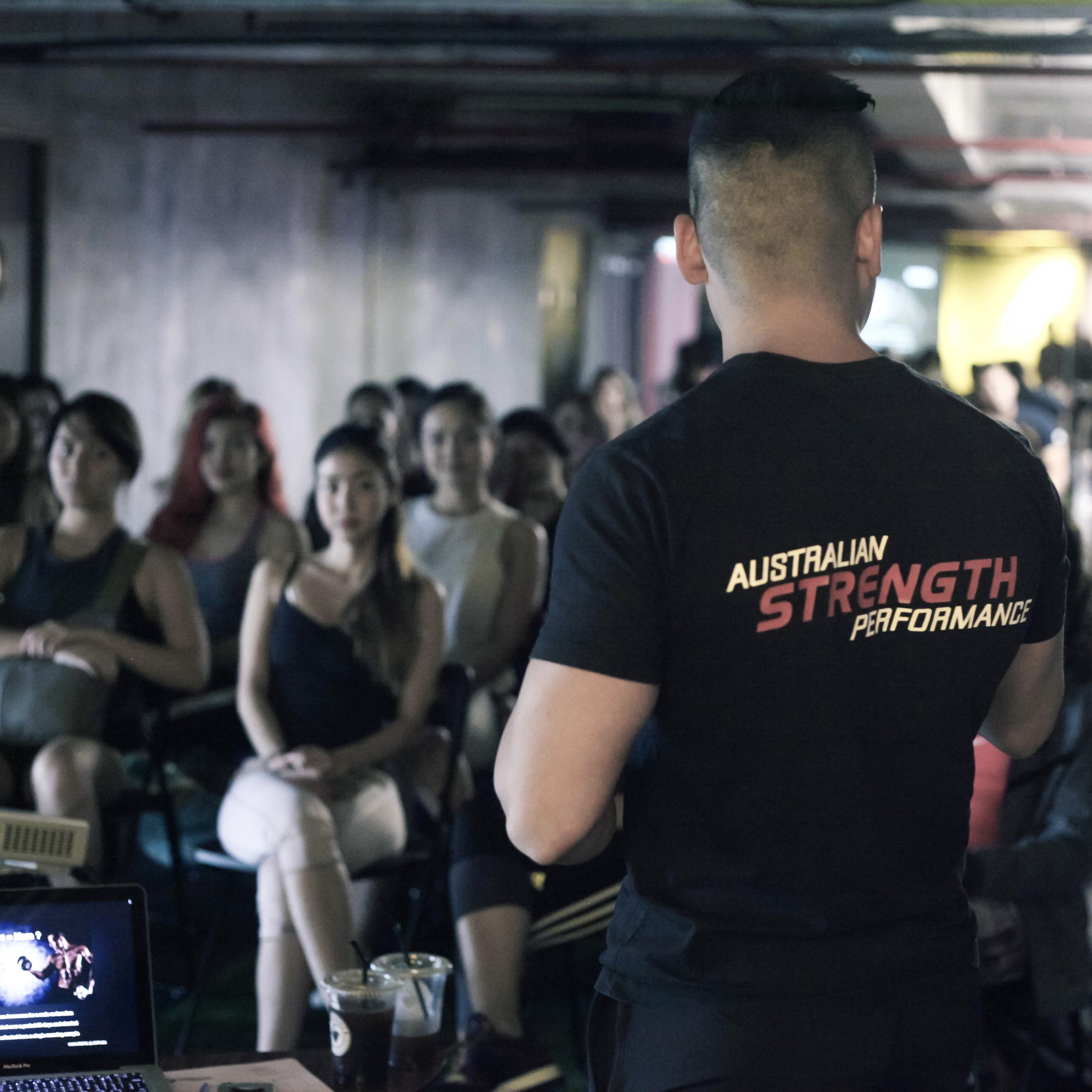 Benjamin Siong teaching an ASP class
